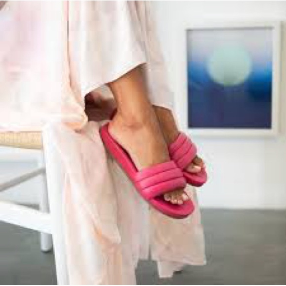 Pink Slide Sandals
